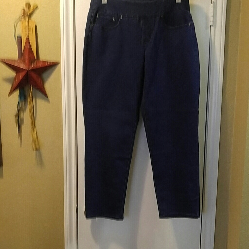 Size 12-14 dark denim
